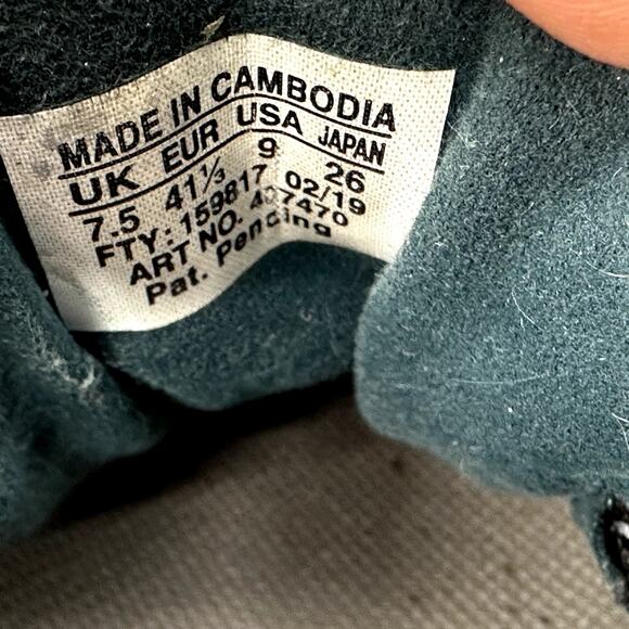 Salomon Outline GTX Gore-Tex Hiking Trail Running Sneakers Shoes Lace Up Blue 9 - Picture 6 of 7